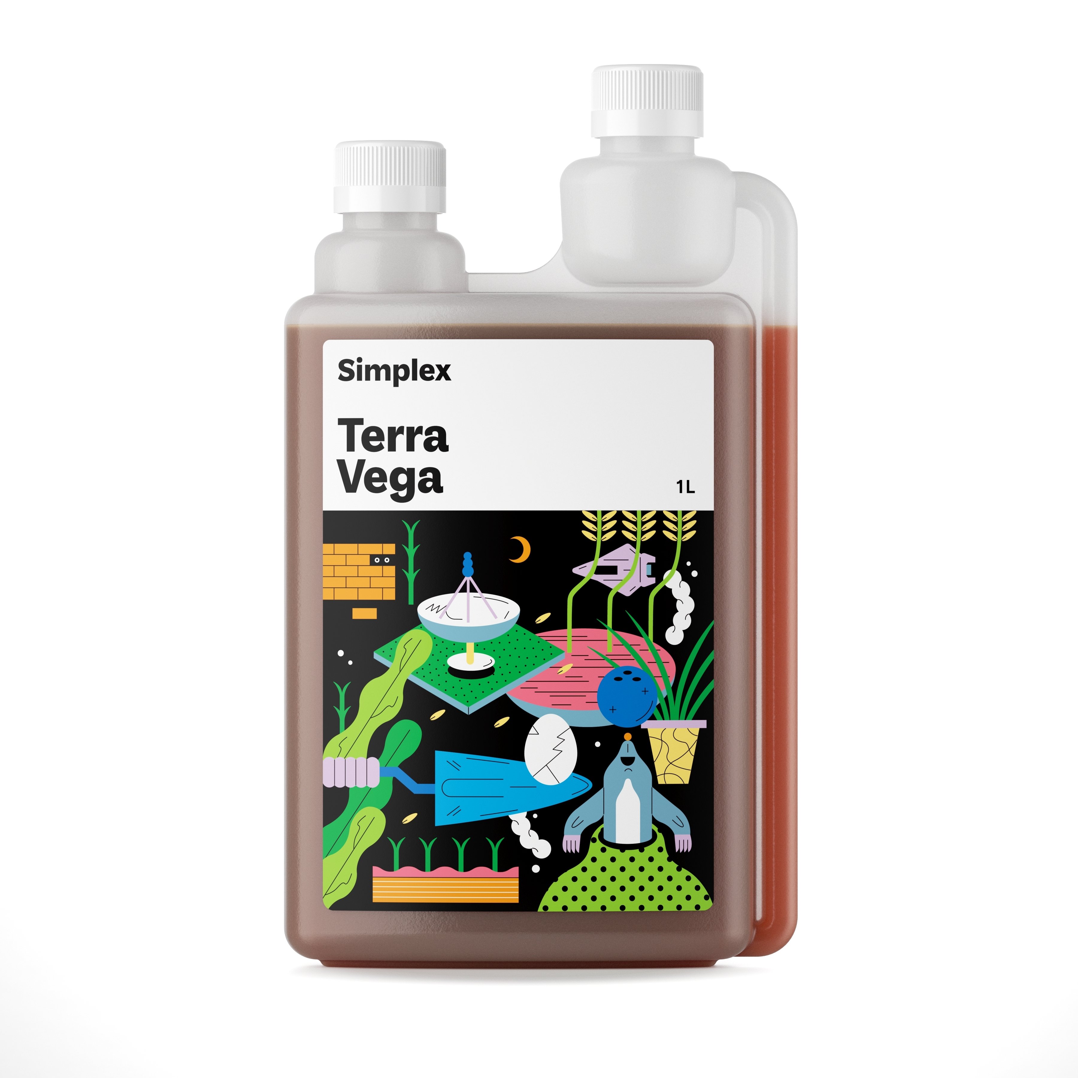 SIMPLEX Terra Vega 1 л Удобрение органоминеральное (t*) в магазине Grow365